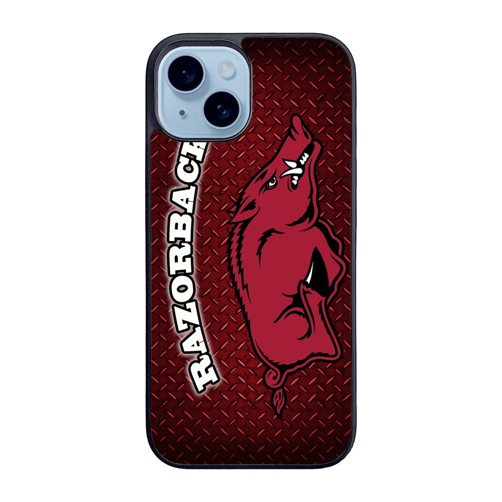 Arkansas Razorbacks Logo Mascot Case iPhone 15 BC1689