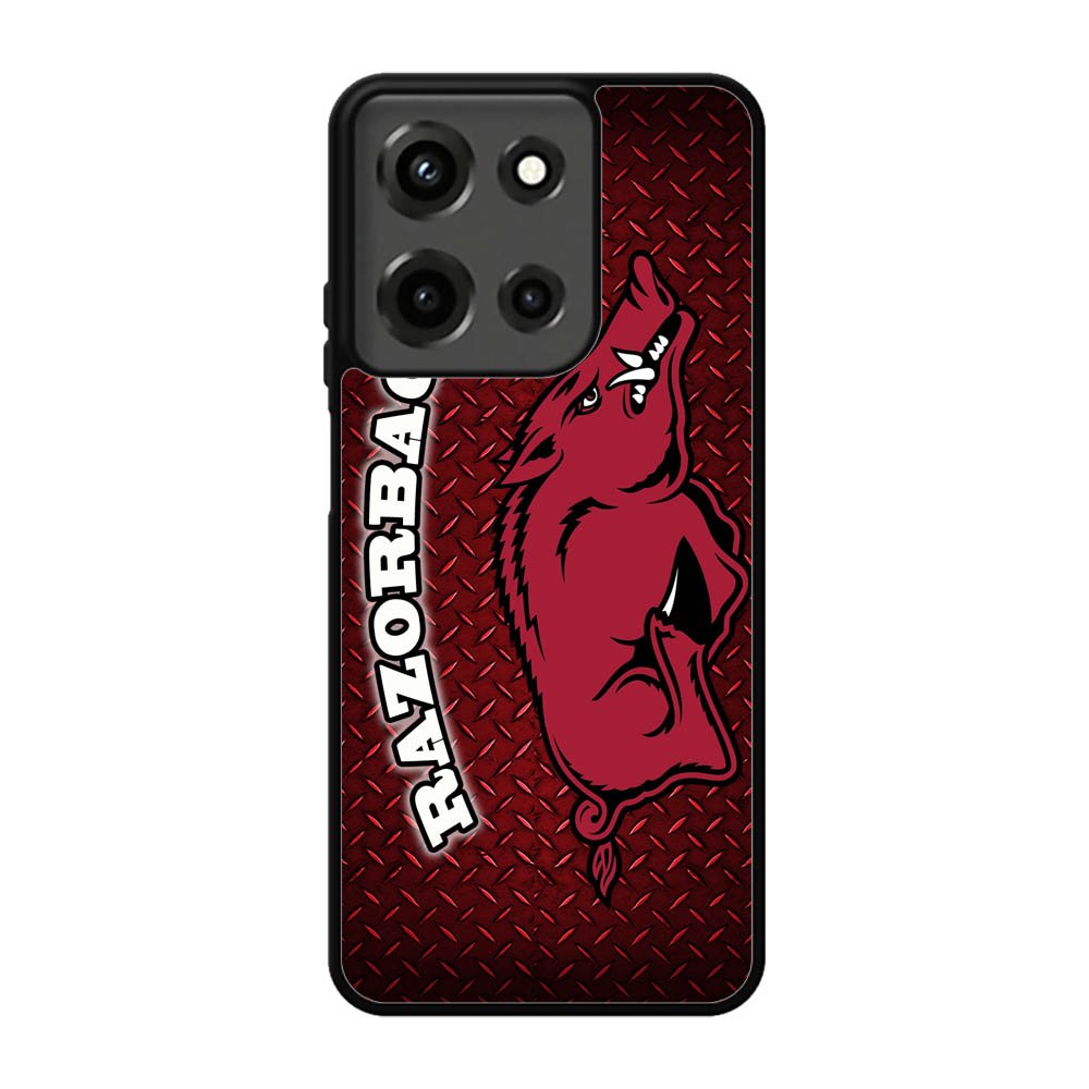 Arkansas Razorbacks Logo Mascot Motorola Moto G 5G 2025 Case BC1689