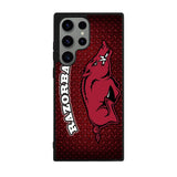 Arkansas Razorbacks Logo Mascot Case Samsung Galaxy S24 Ultra 5G BC1689