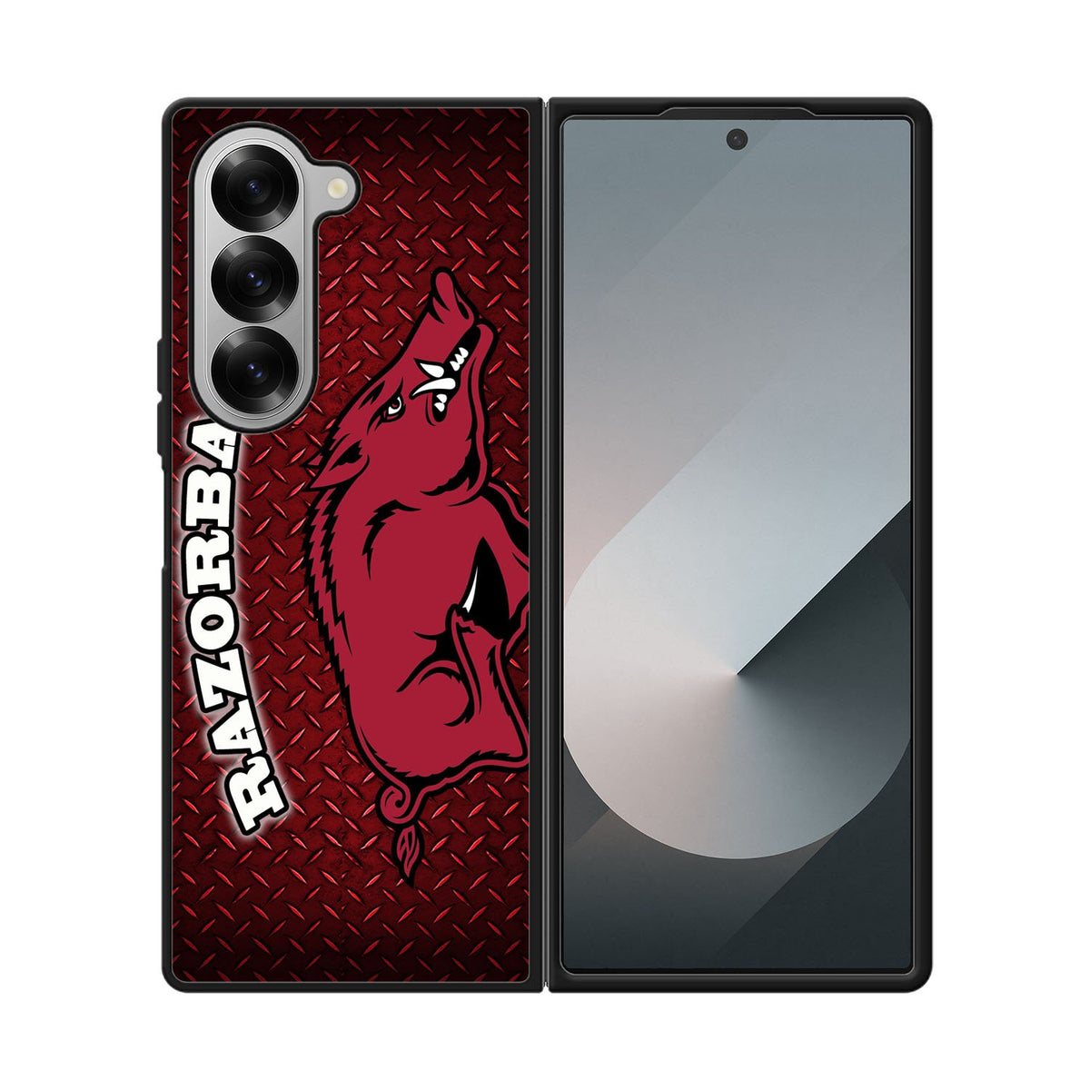 Arkansas Razorbacks Logo Mascot Case Samsung Galaxy Z Fold 6 5G BC1689