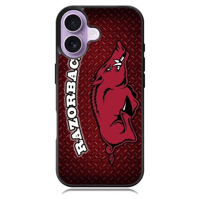 Arkansas Razorbacks Logo Mascot iPhone 17 Case BC1689