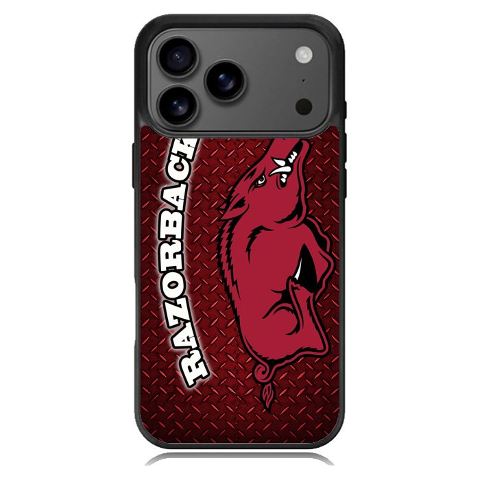Arkansas Razorbacks Logo Mascot iPhone 17 Pro Case BC1689