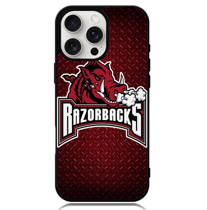 Arkansas Razorbacks Logo Case iPhone 16 Pro BC1690