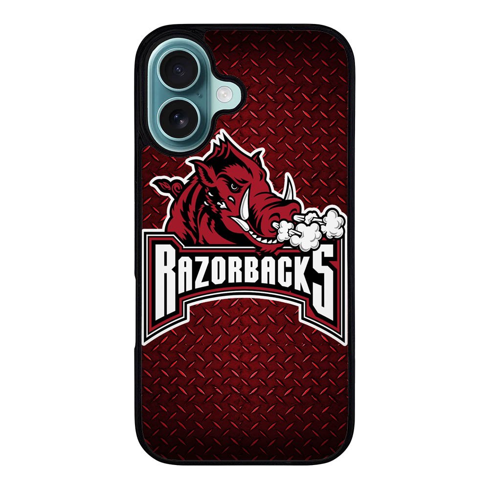 Arkansas Razorbacks Logo Case iPhone 16 Plus BC1690