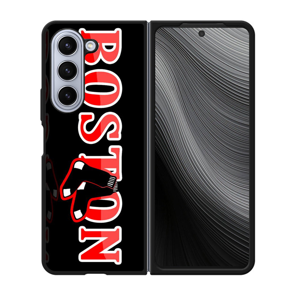 MLB Baseball Boston Red Sox Case Samsung Galaxy z Fold 5 5G BC1693