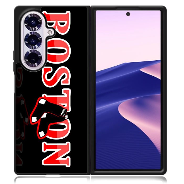 MLB Baseball Boston Red Sox Samsung Galaxy Z Fold 7 5G Case BC1693