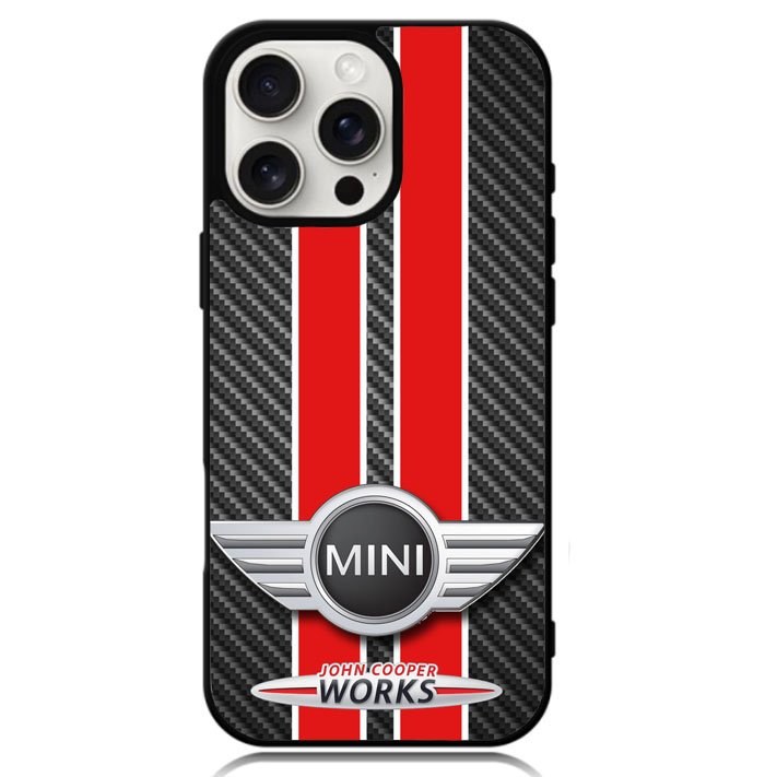 Mini cooper Jhon Cooper Works Case iPhone 16 Pro BC1700