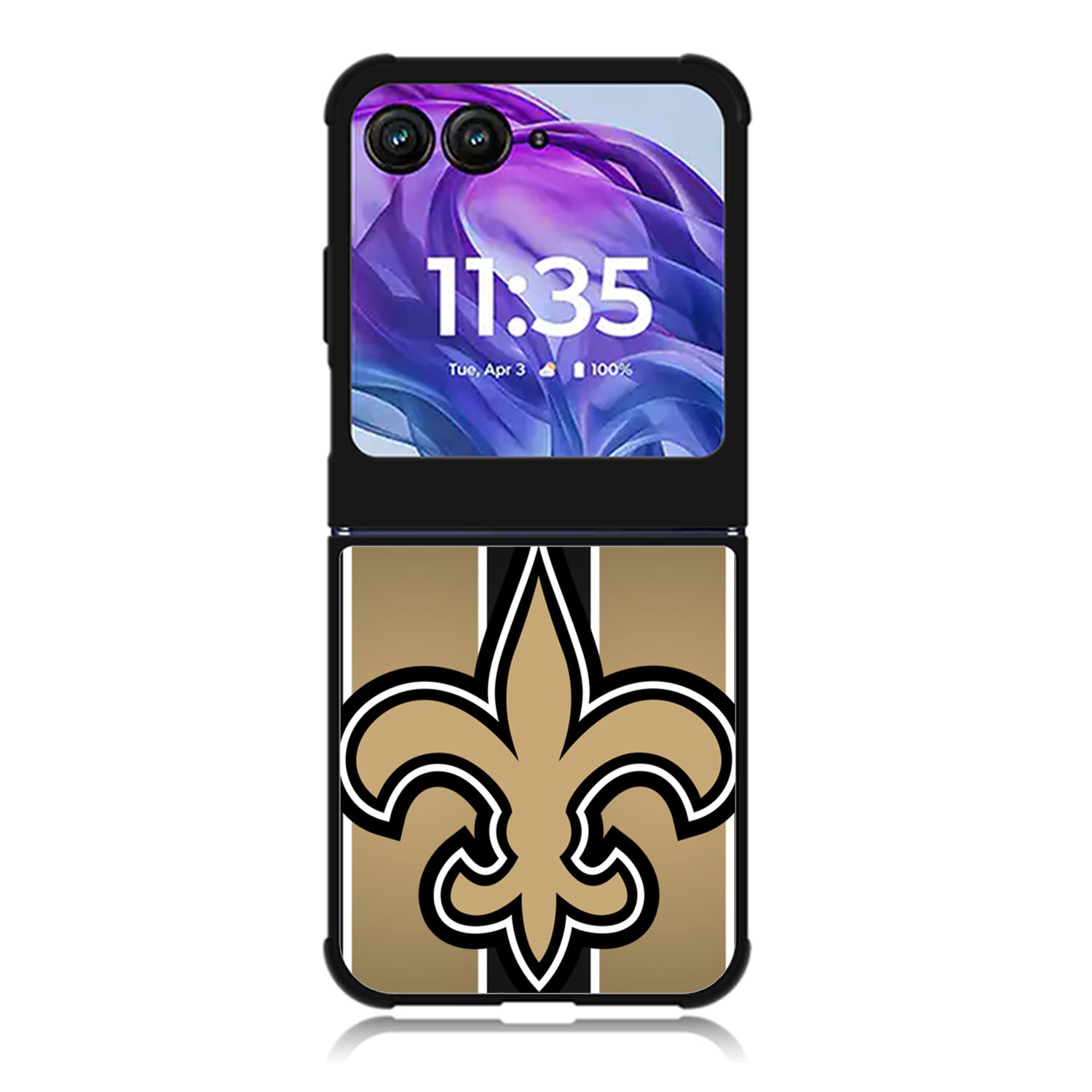 New Orleans Saints Football Motorola Moto Razr 2024 , Moto Razr 50 Case FE1699