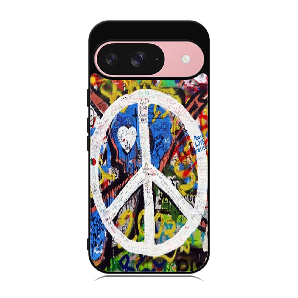 Peace Sign Graffiti Love Art Case Google Pixel 9 BC1701