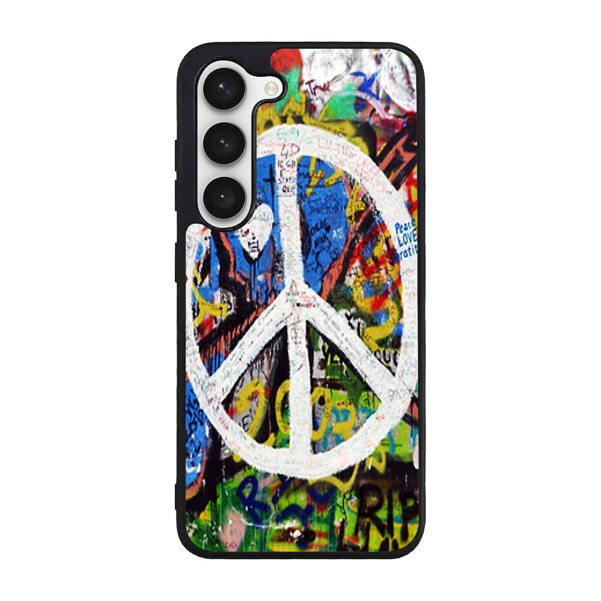 Peace Sign Graffiti Love Art Case Samsung Galaxy S24 5G BC1701