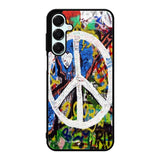 Peace Sign Graffiti Love Art Samsung Galaxy A16 Case BC1701