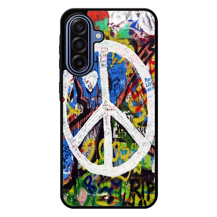 Peace Sign Graffiti Love Art Samsung Galaxy A17 5G Case BC1701