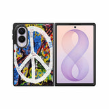 Peace Sign Graffiti Love Art Samsung Galaxy Z Fold 8 Case BC1701