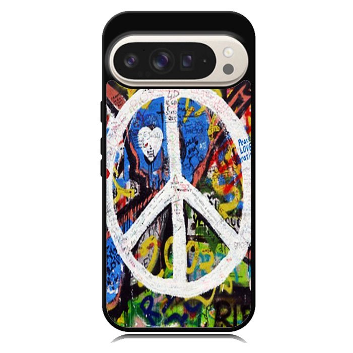Peace Sign Graffiti Love Art Google Pixel 10 Pro XL Case BC1701