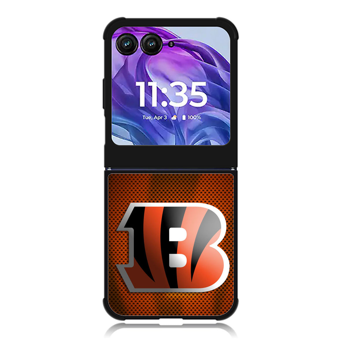 cincinnati bengals logo Motorola Moto Razr Plus 2025/2024 Case, Moto Razr 50 Ultra 5G BC1702