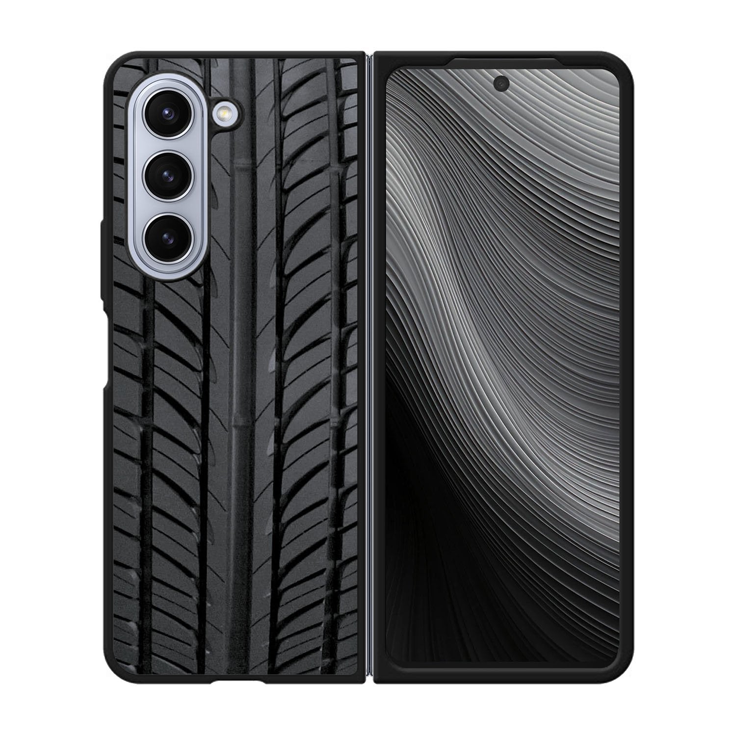 fun cute tires Case Samsung Galaxy z Fold 5 5G BC1695