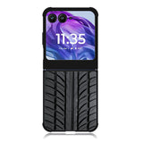fun cute tires Motorola Moto Razr 2024 , Moto Razr 50 Case FE1695