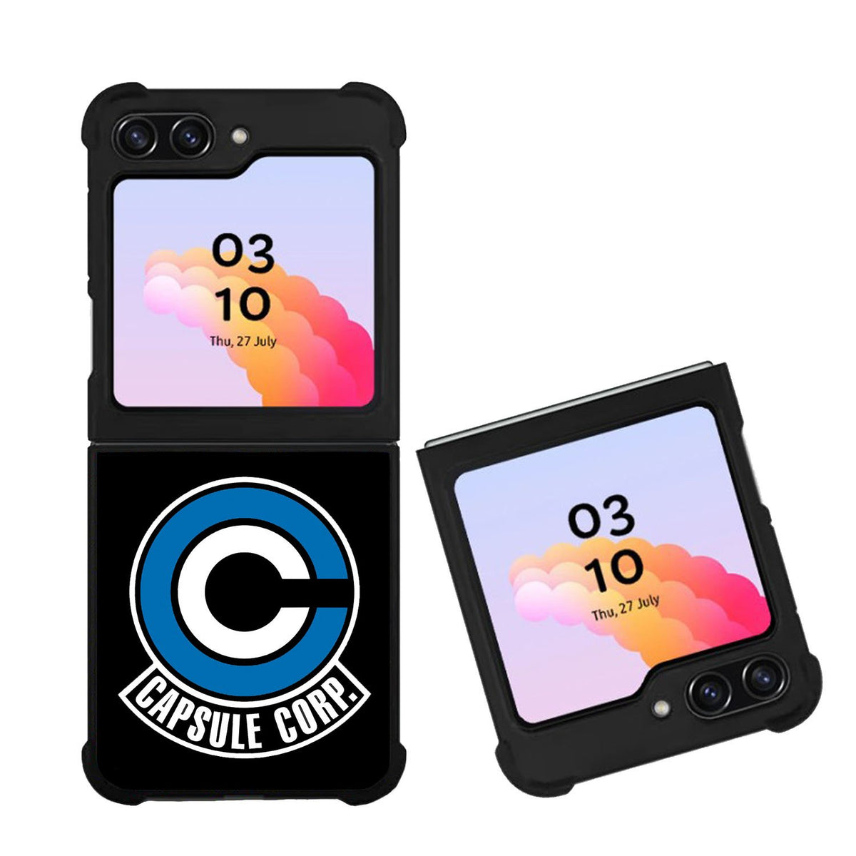 Dragonball Capsule Corporation Case Samsung Galaxy Z Flip 5 5G BC1704