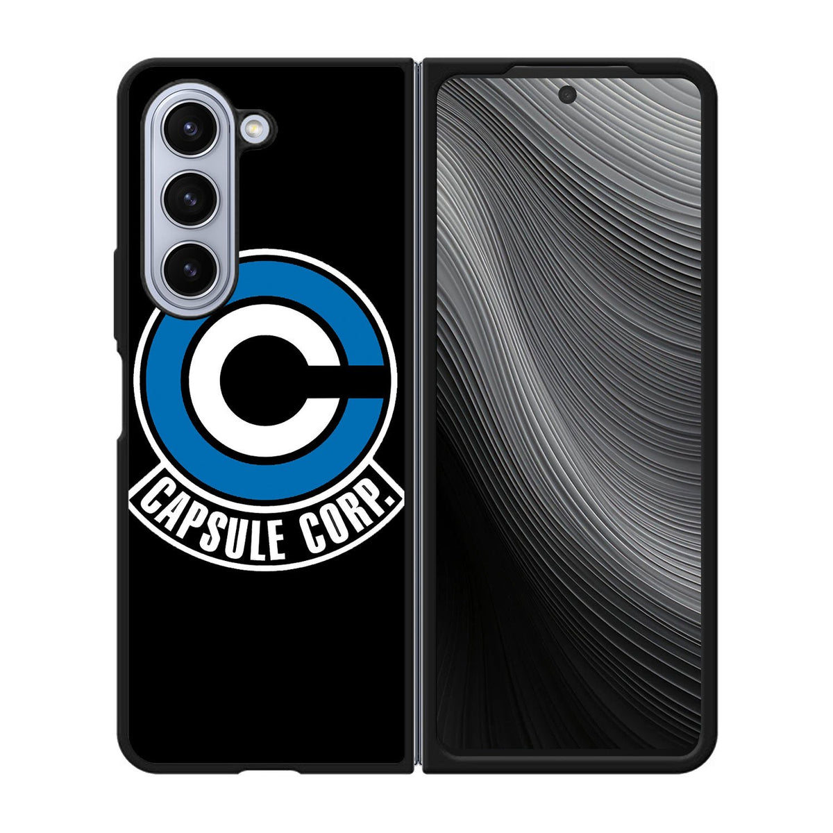 Dragonball Capsule Corporation Case Samsung Galaxy z Fold 5 5G BC1704