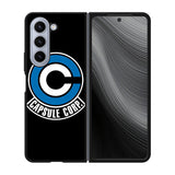Dragonball Capsule Corporation Case Samsung Galaxy z Fold 5 5G BC1704