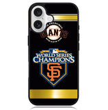 MLB San Francisco Giants Logo Case iPhone 16 BC1705
