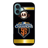 MLB San Francisco Giants Logo Case iPhone 16 Plus BC1705