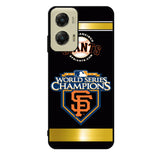 MLB San Francisco Giants Logo Case Motorola Moto G Stylus 2024 5G BC1705