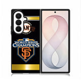 MLB San Francisco Giants Logo Samsung Galaxy Z Fold 8 Ultra Case BC1705