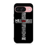 cross typography Case Google Pixel 9 BC1706