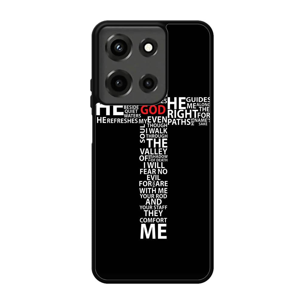 cross typography Motorola Moto G 5G 2025 Case BC1706