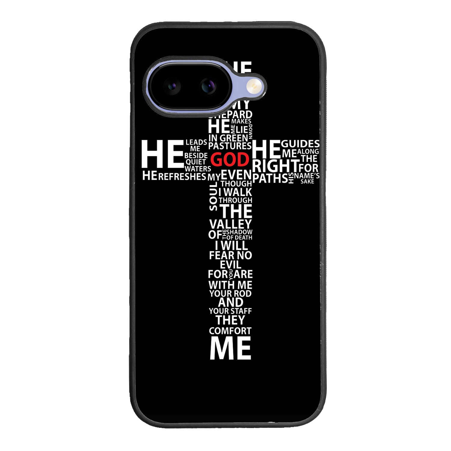 cross typography Case Google Pixel 9A BC1706