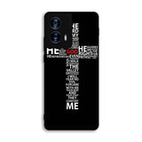 cross typography Motorola Moto G Power 5G 2024 Case BC1706