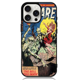 Vintage Horror Comic The Bell Tolls Death Case iPhone 16 Pro BC1709