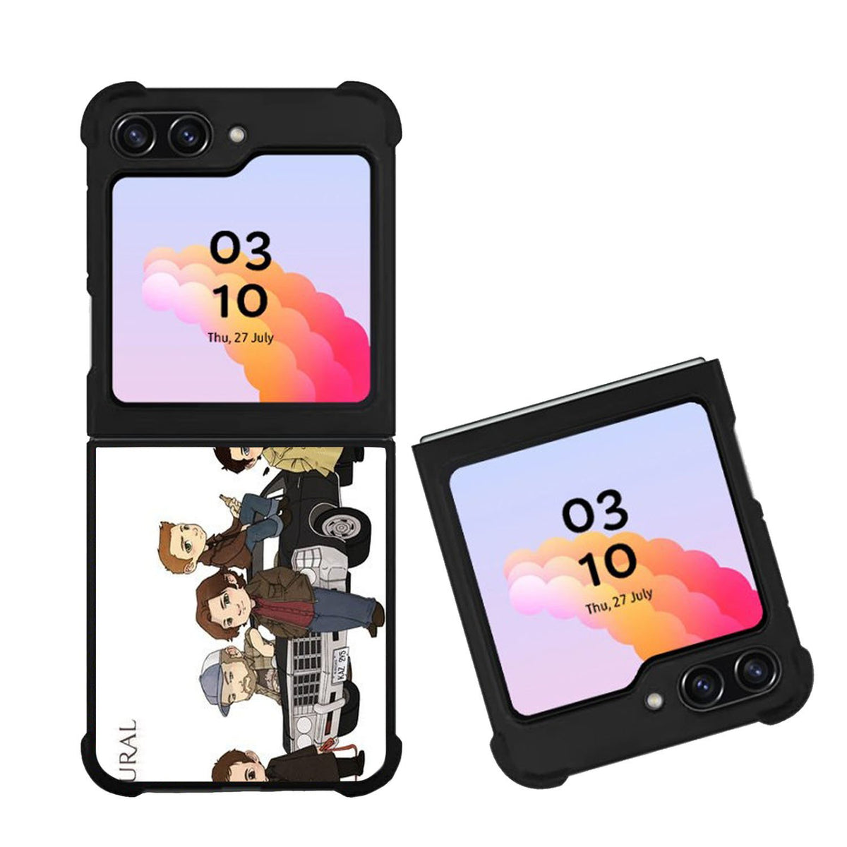 Supernatural Characters Case Samsung Galaxy Z Flip 5 5G BC1710