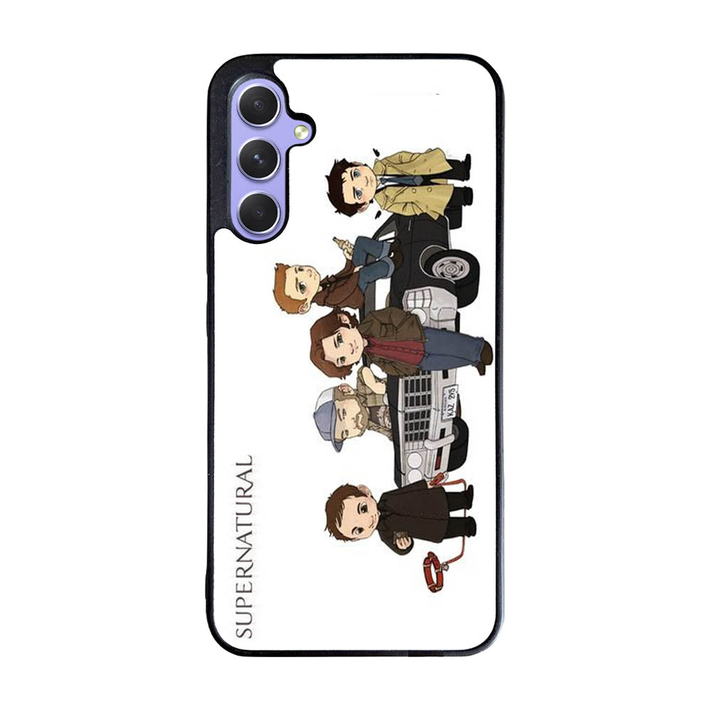 Supernatural Characters Case Samsung Galaxy A35 5G BC1710