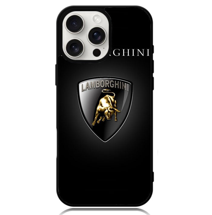 Lamborghini logo Case iPhone 16 Pro BC1711