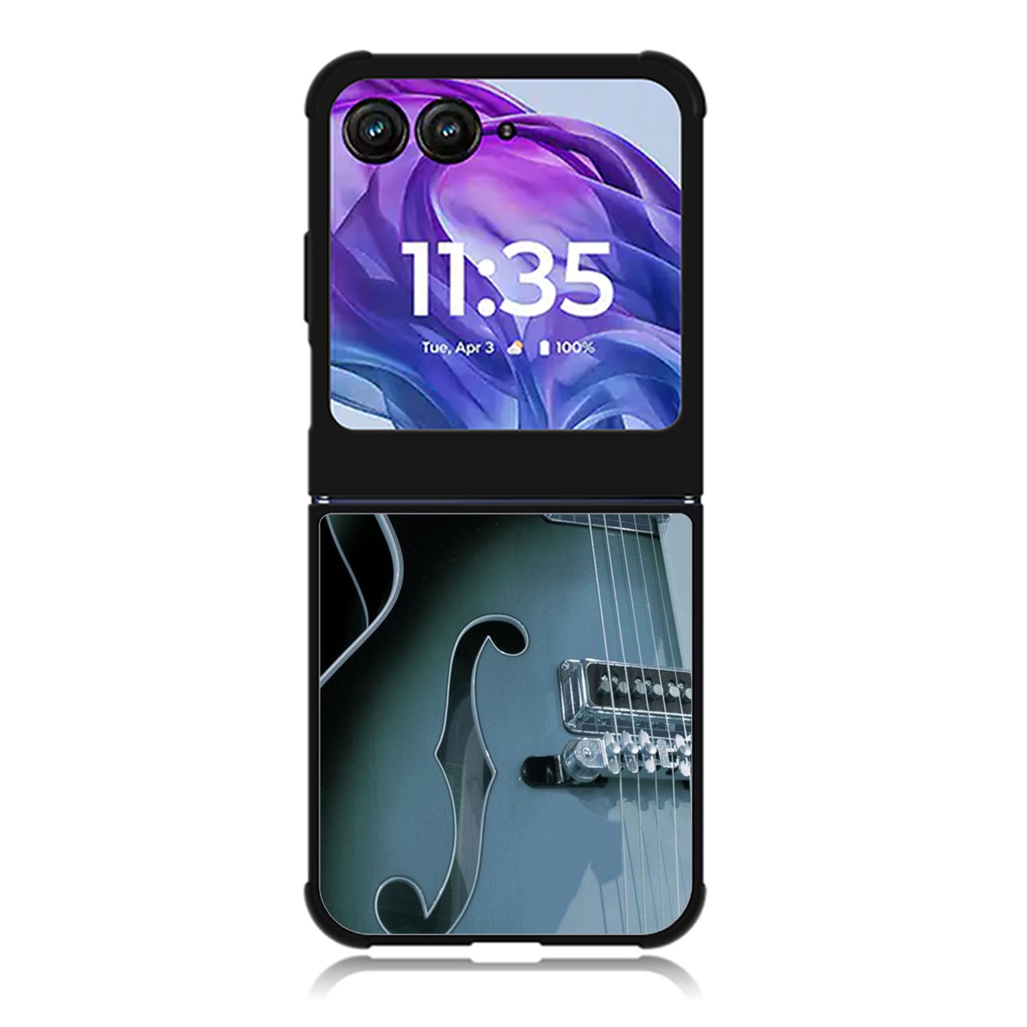 guitar inspired Motorola Moto Razr 2024 , Moto Razr 50 Case FE1713