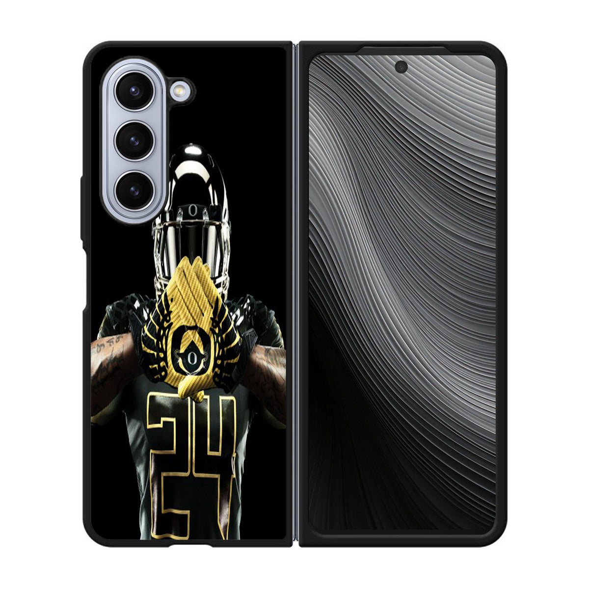 Oregon Ducks NFL Logo Case Samsung Galaxy z Fold 5 5G BC1715