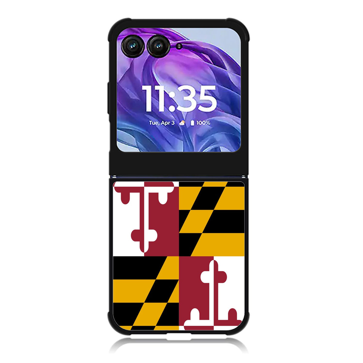 Maryland Flag Motorola Moto Razr 2024 , Moto Razr 50 Case FE1717