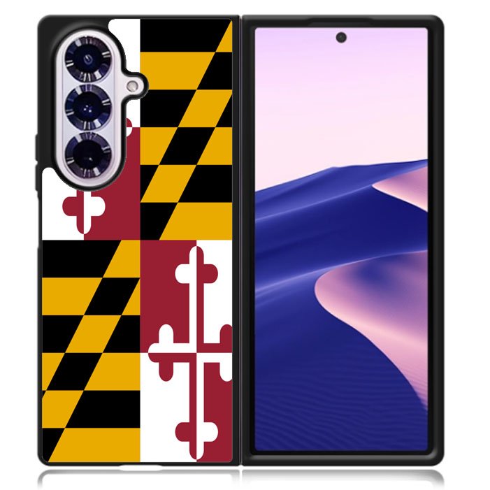 Maryland Flag Samsung Galaxy Z Fold 7 5G Case BC1717