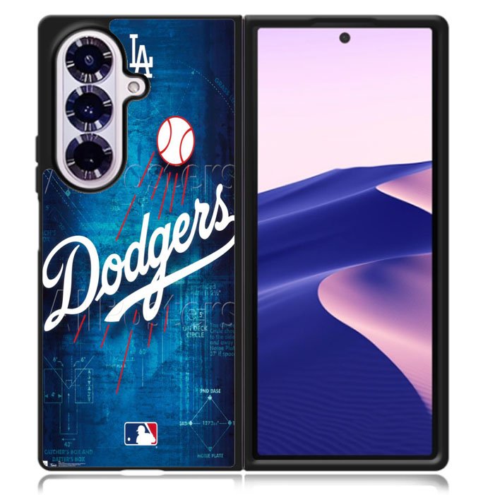 Los Angeles LA Dodgers Samsung Galaxy Z Fold 7 5G Case BC1719