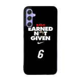 Lebron James Earned Not Given Case Samsung Galaxy A35 5G BC1697