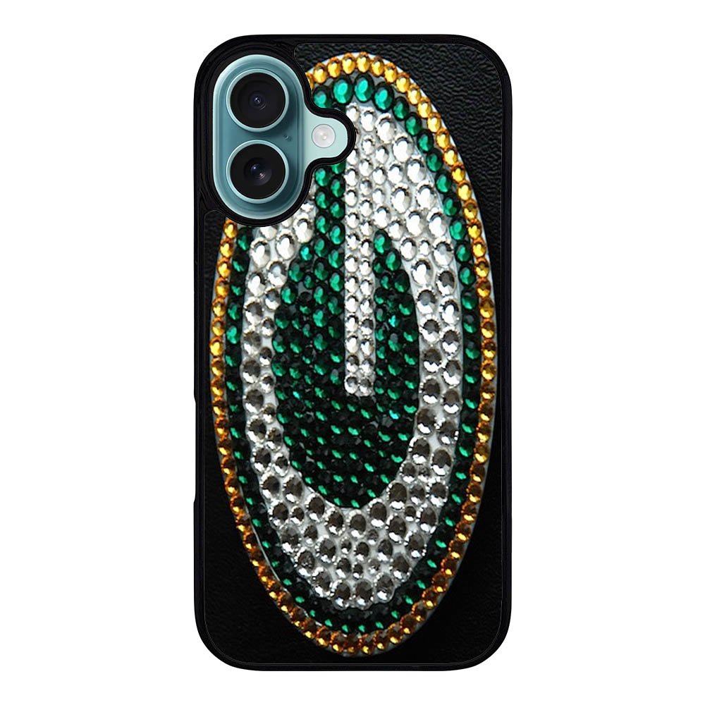 Greenbay Packers Sparkle Blink-Blink Print Case iPhone 16 Plus BC1698