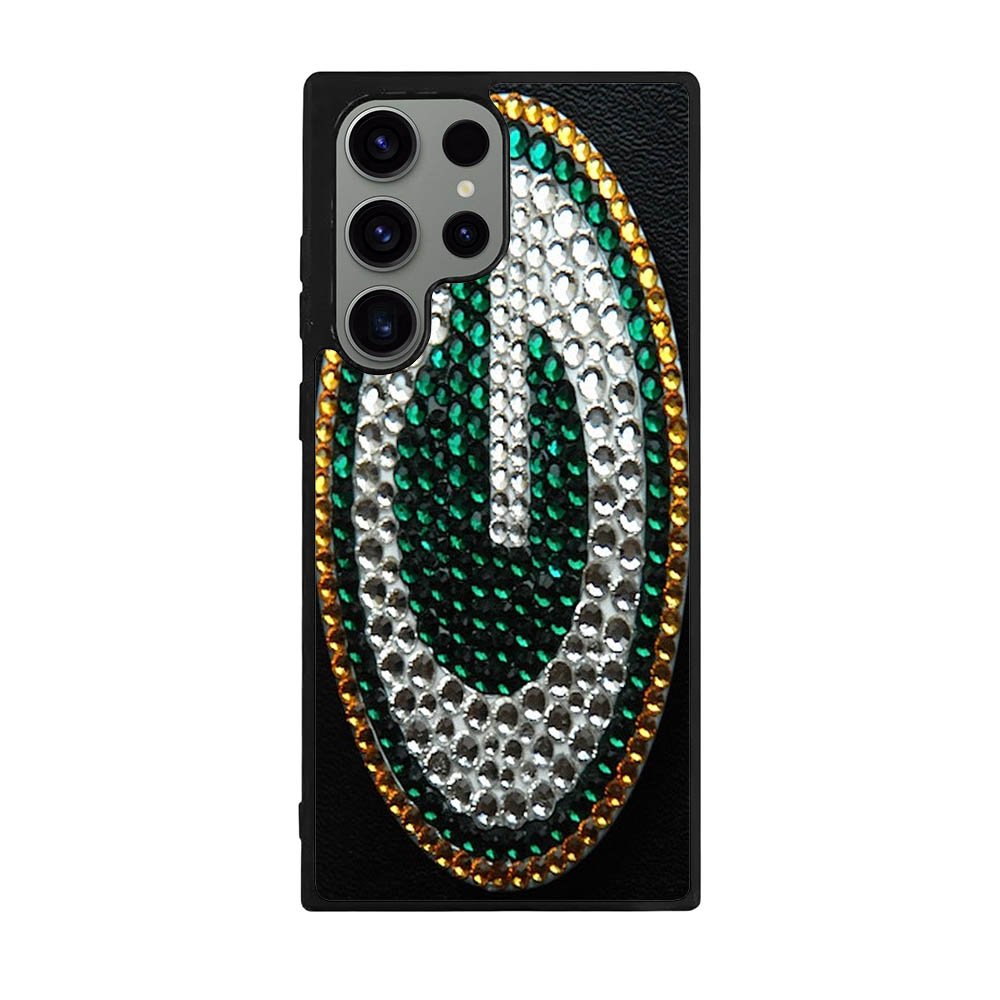 Greenbay Packers Sparkle Blink-Blink Print Case Samsung Galaxy S25 Ultra 5G BC1698
