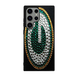 Greenbay Packers Sparkle Blink-Blink Print Case Samsung Galaxy S24 Ultra 5G BC1698