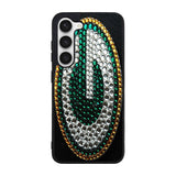 Greenbay Packers Sparkle Blink-Blink Print Case Samsung Galaxy S25 Plus 5G BC1698