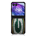 Greenbay Packers Sparkle Blink-Blink Print Motorola Moto Razr 2024 , Moto Razr 50 Case FE1698