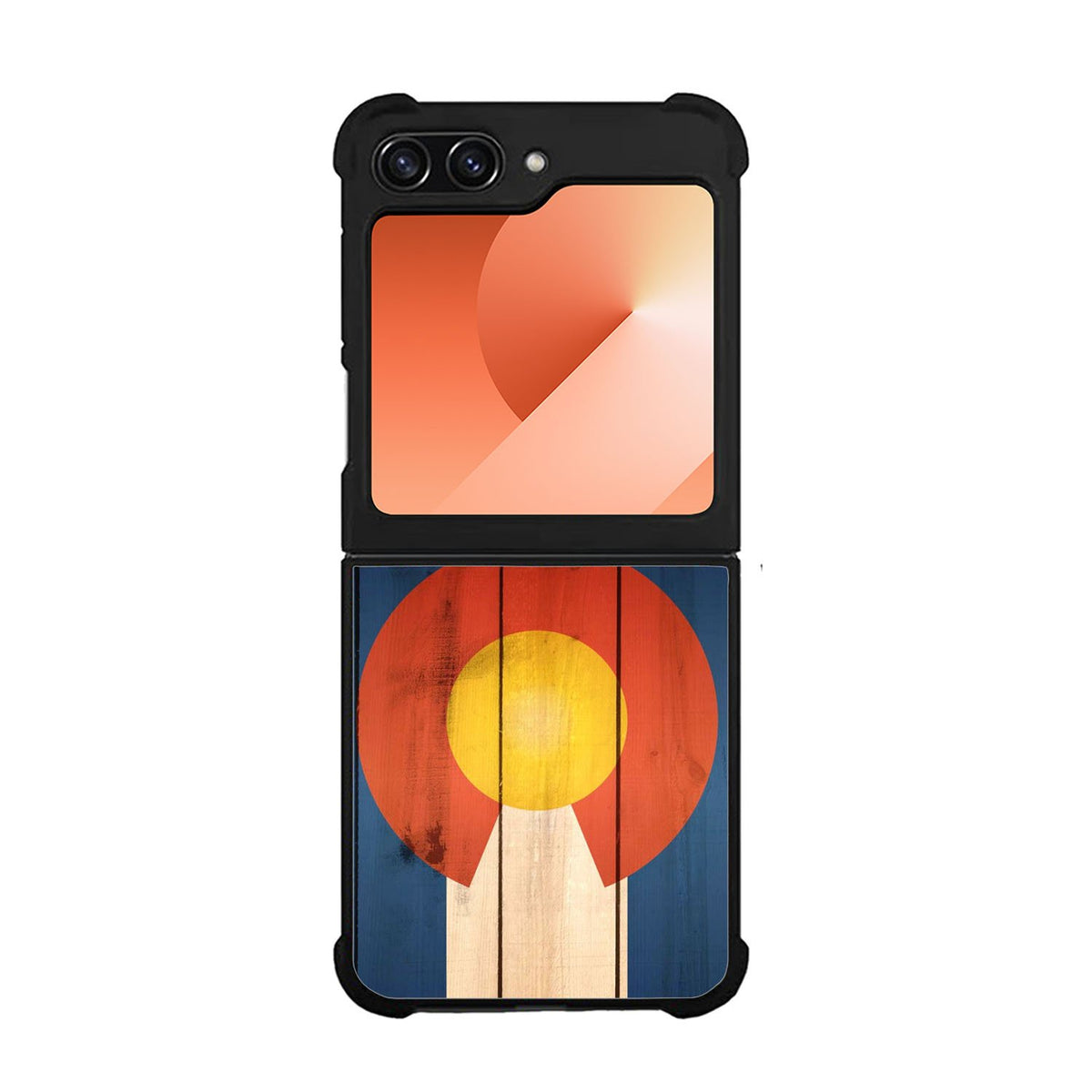 Colorado State Flag Wood Case Samsung Galaxy Z Flip 6 5G BC1718