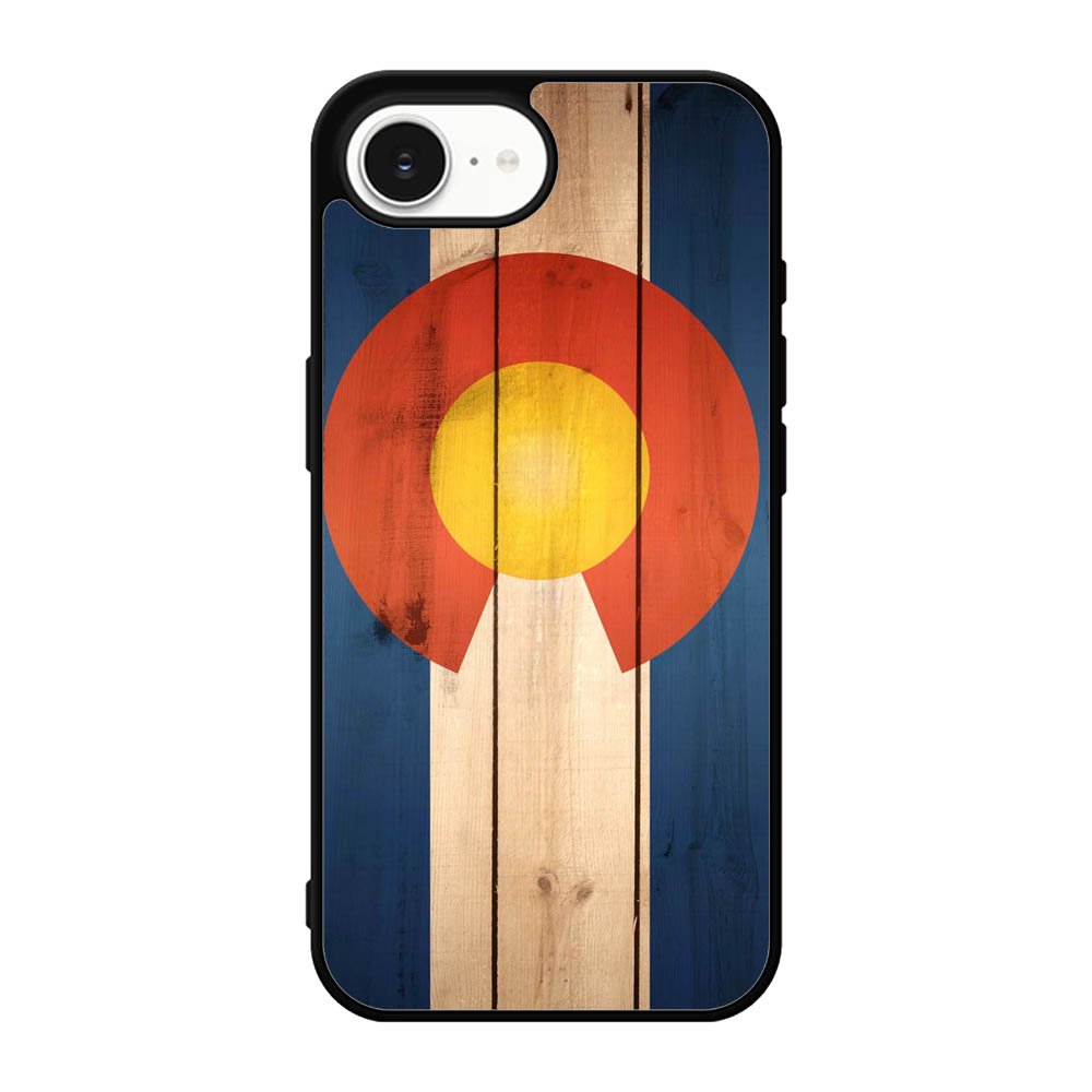 Colorado State Flag Wood iPhone 17e Case BC1718