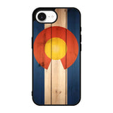 Colorado State Flag Wood iPhone 17e Case BC1718
